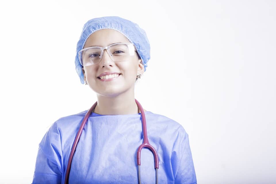 smiling nurse